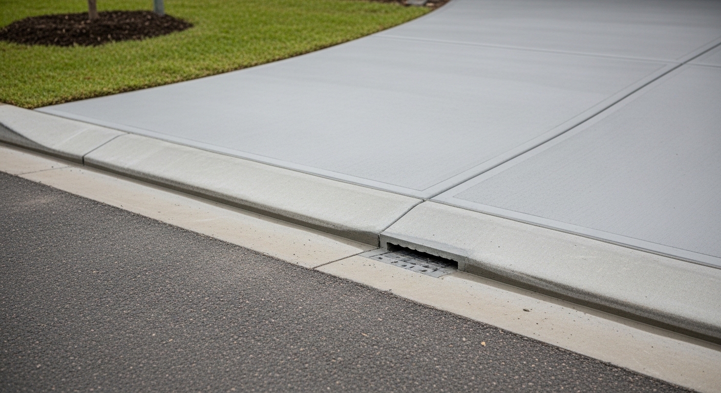 Plain Concrete Driveways: Stormwater Rules Force Plain Concrete Driveway Redesigns in Bris